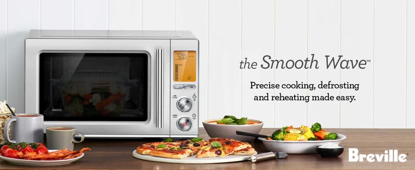 Breville BMO850BSS1BUC1 the Smooth Wave