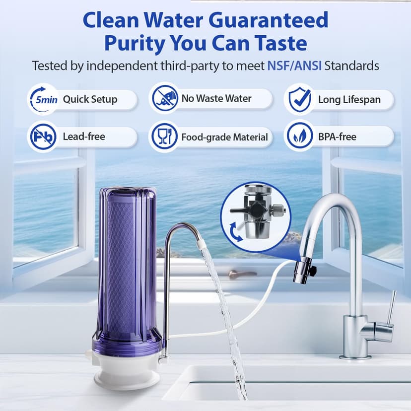 iSpring CKC1C Countertop Water Filter