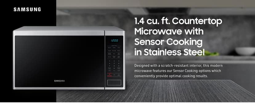 Samsung MS14K6000AS Countertop Microwave