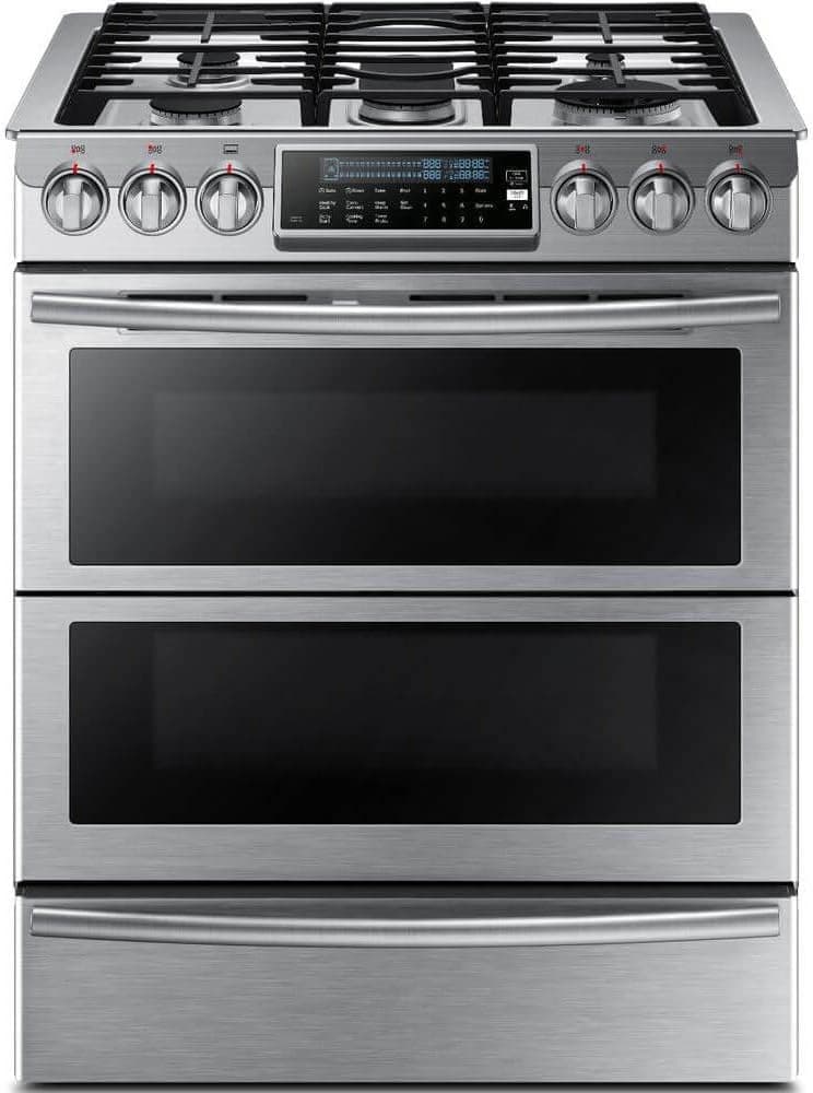 Samsung 30-Inch Dual-Fuel Slide-In Range